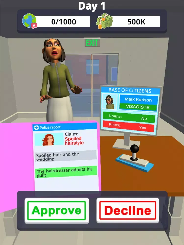 Insurance agent simulator iPad  স্ক্রিনশট