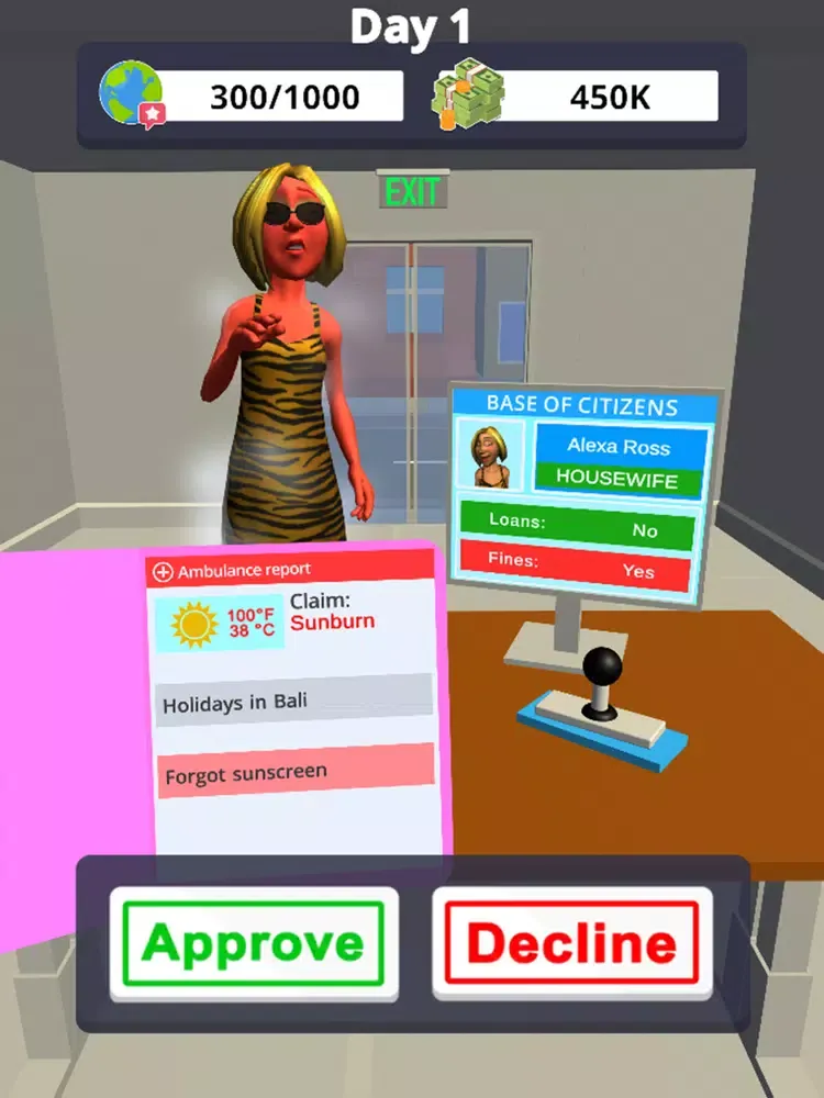 Insurance agent simulator iPad  স্ক্রিনশট