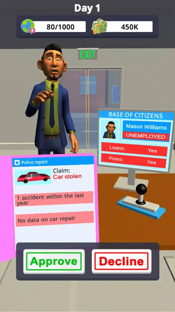 Insurance agent simulator স্ক্রিনশট