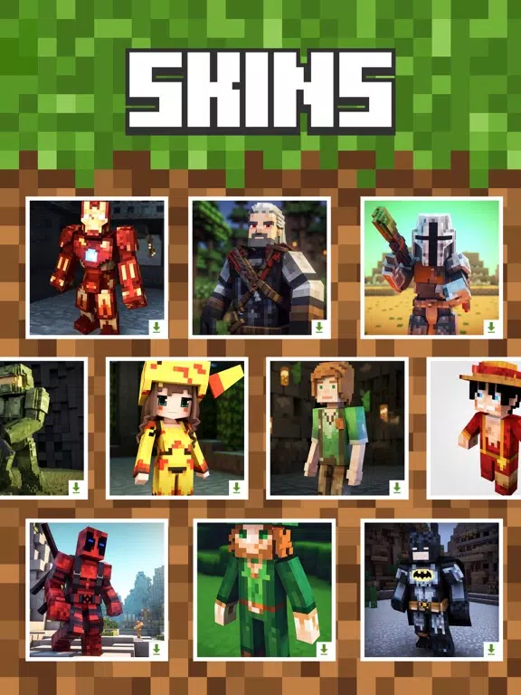 Mods, Addons for Minecraft PE iPad  Screenshots