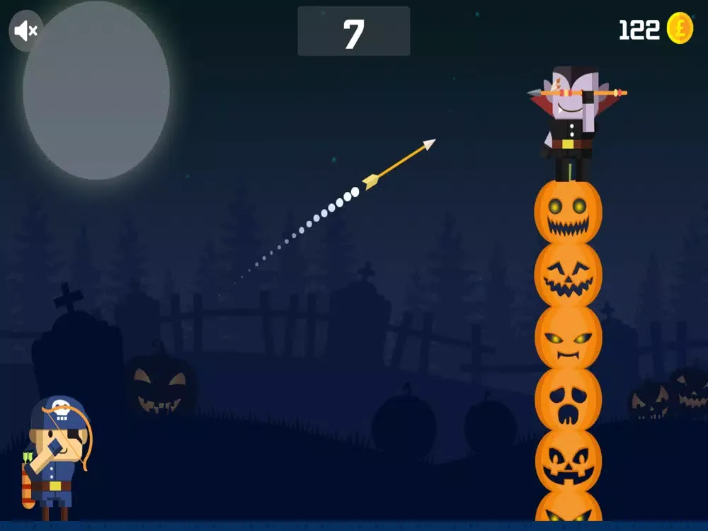ภาพหน้าจอของ Crazy Archer! iPad 