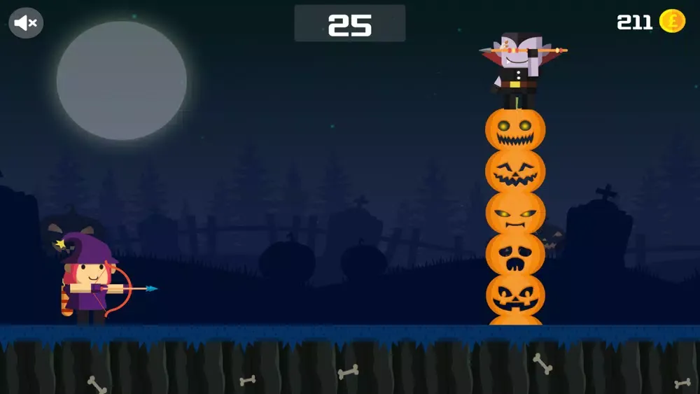 ภาพหน้าจอของ Crazy Archer!