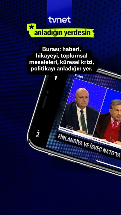 Capturas de tela do tvnet