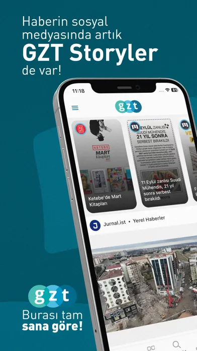 GZT: Haberin Sosyal Medyası Ekran Görüntüleri