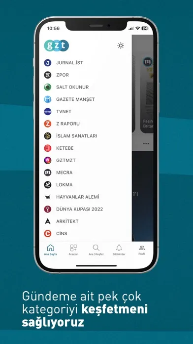 GZT: Haberin Sosyal Medyası Ekran Görüntüleri