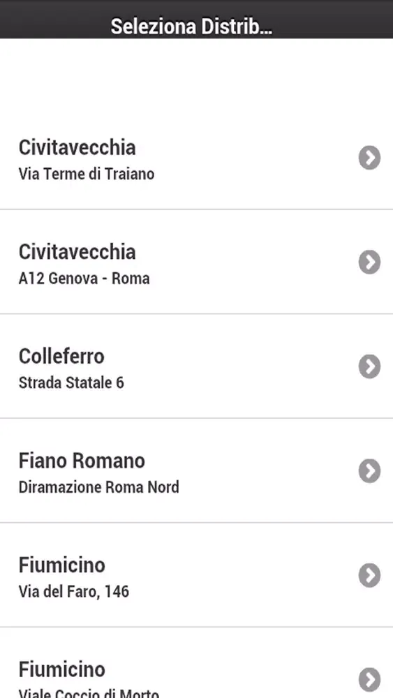 Zrzuty ekranu Cerca Distributori GPL PRO