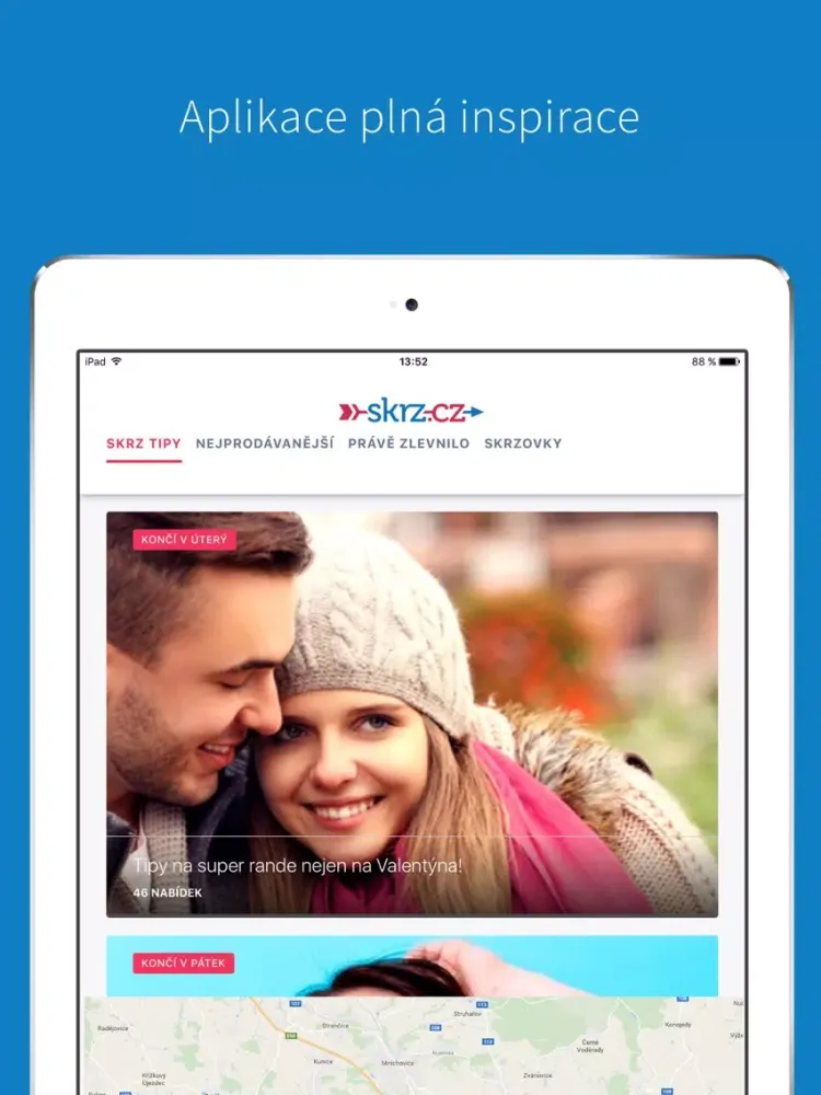 Tangkapan skrin Skrz.cz™ - Vyhledávač slev iPad 