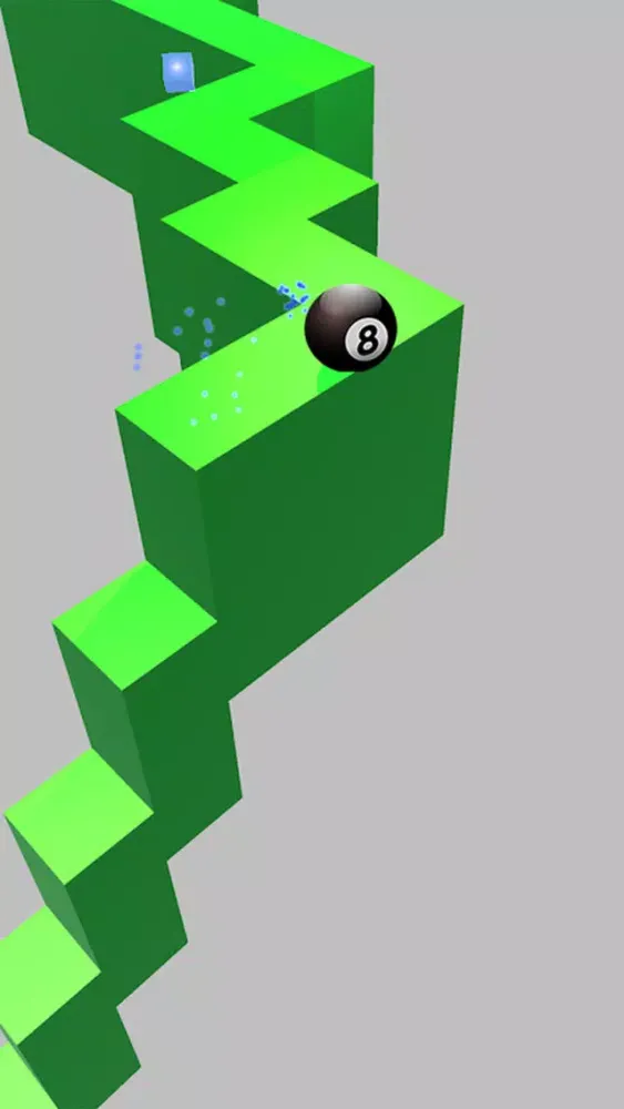 B Ball Zig Zag Run Screenshots