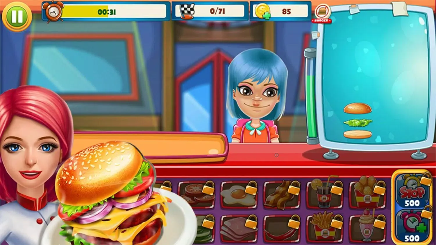 Happy Cooking - Chef Games 스크린샷