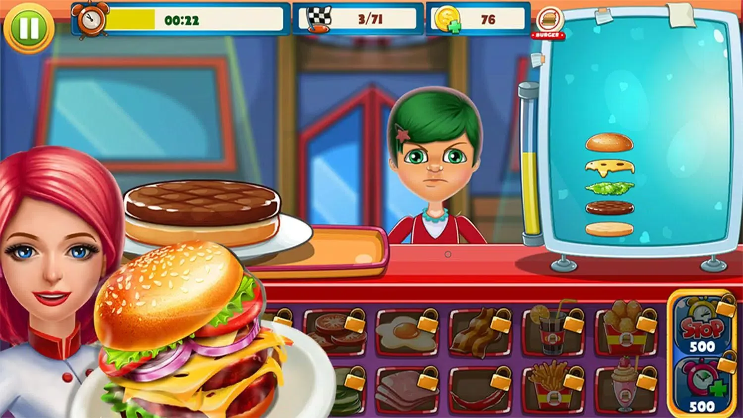 Happy Cooking - Chef Games 스크린샷