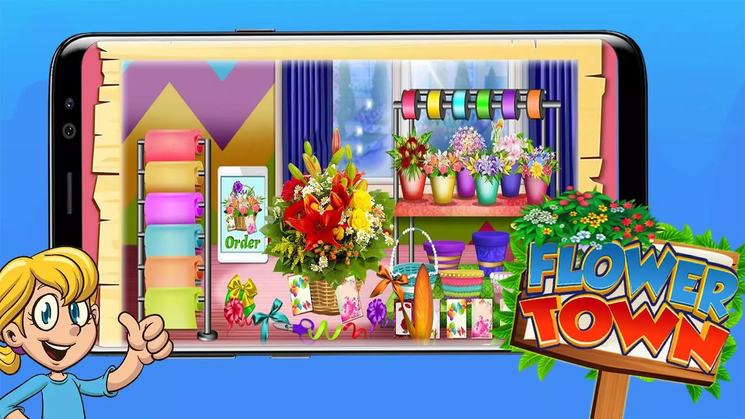 Скриншоты Flower Shop