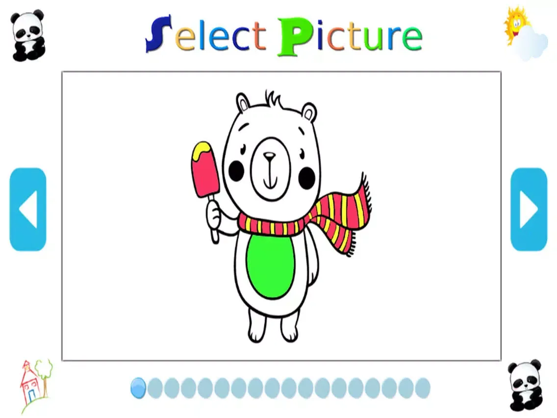 Capturas de tela do Animal Coloring Pages Game iPad 