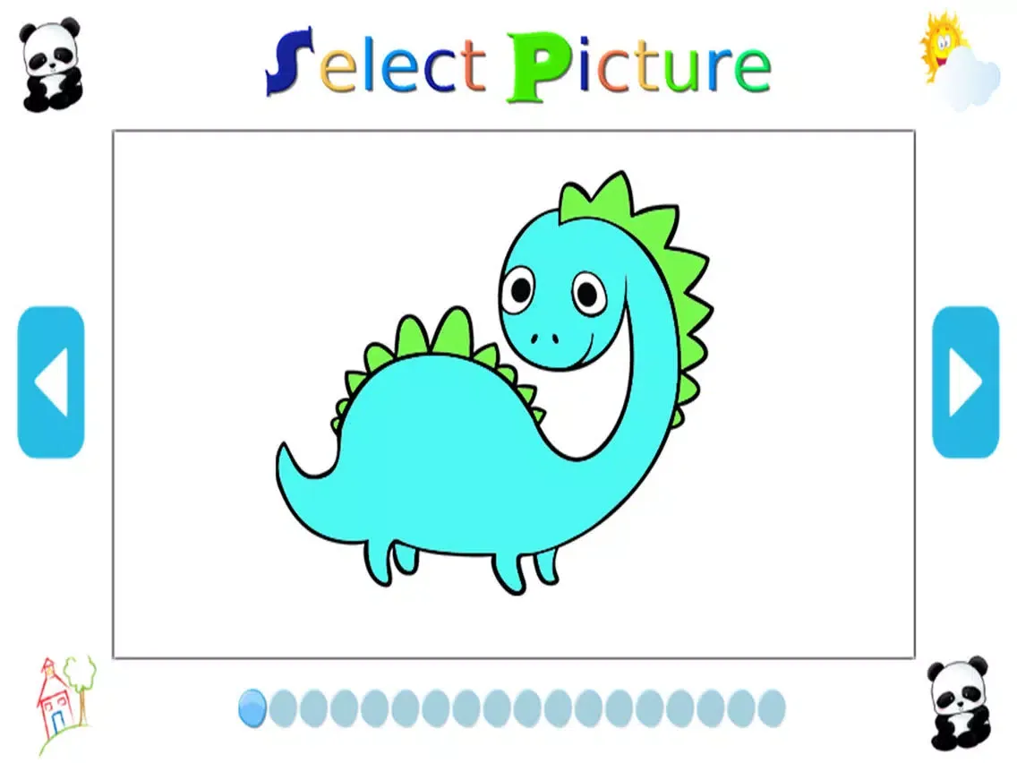 Capturas de tela do Animal Coloring Pages Game iPad 