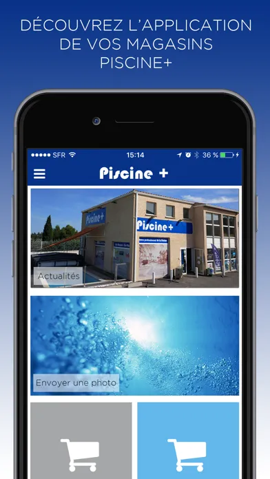 Screenshot di Piscine Plus : votre professionnel piscine et spa