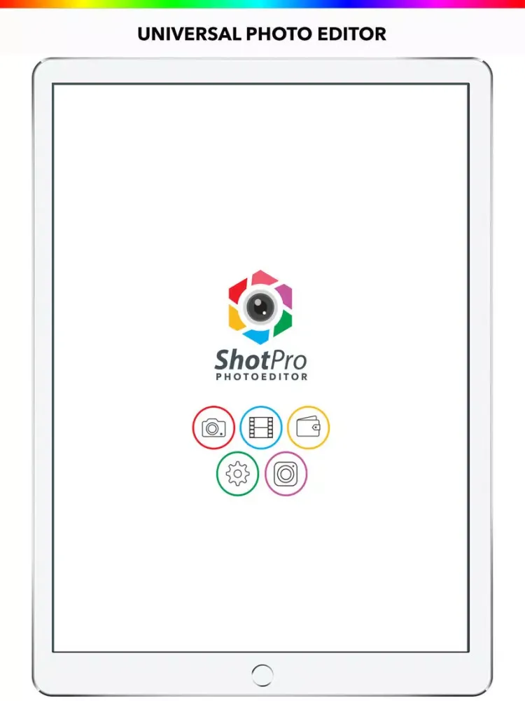 Photo Editor ShotPro iPad 應用截圖