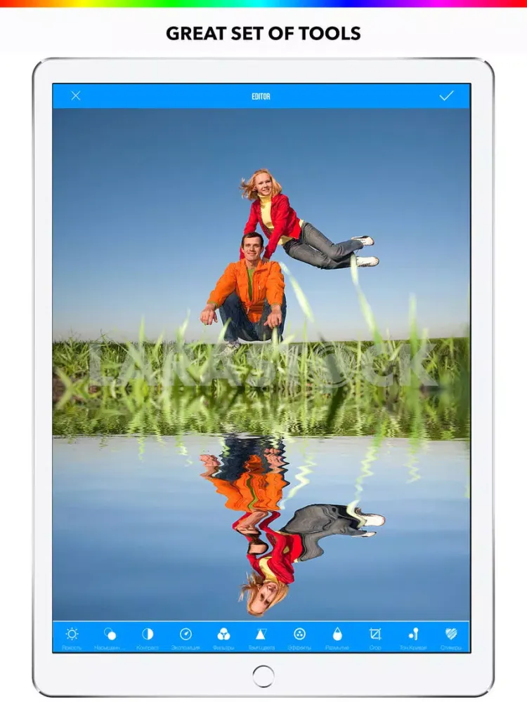 Photo Editor ShotPro iPad 應用截圖