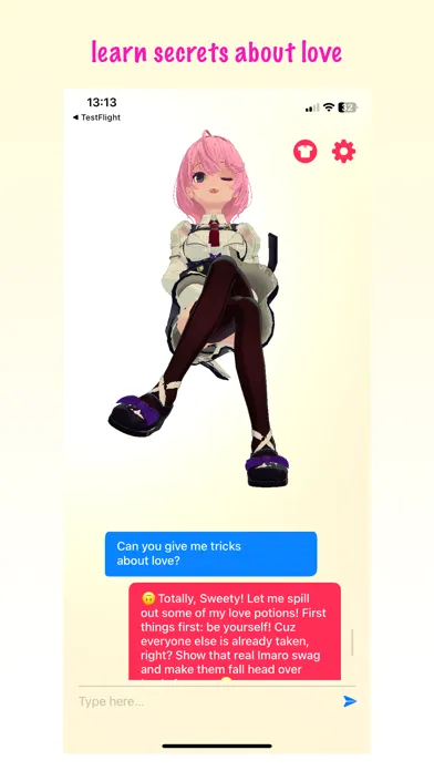 AIMO - AI flirty assistant Ekran Görüntüleri