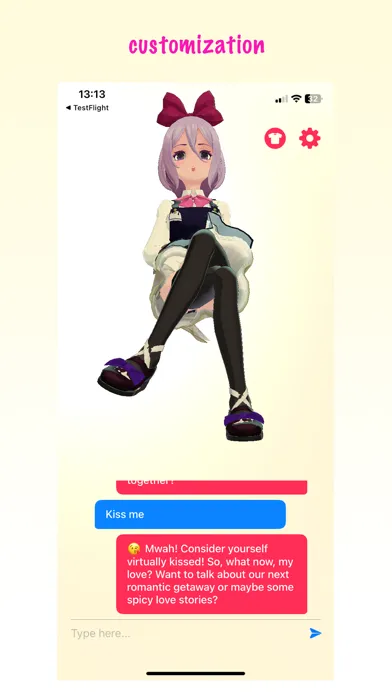 AIMO - AI flirty assistant Ekran Görüntüleri