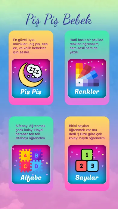 Tangkapan skrin Piş Piş Bebek