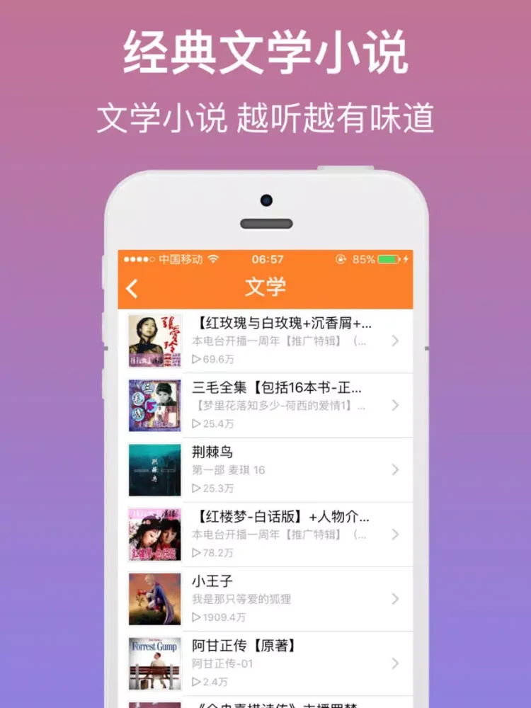 免费小说快听-听最新最全小说 iPad  Ekran Görüntüleri
