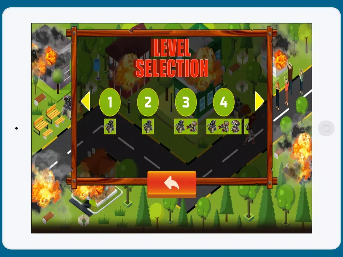 Capturas de tela do Kill those Zombies iPad 