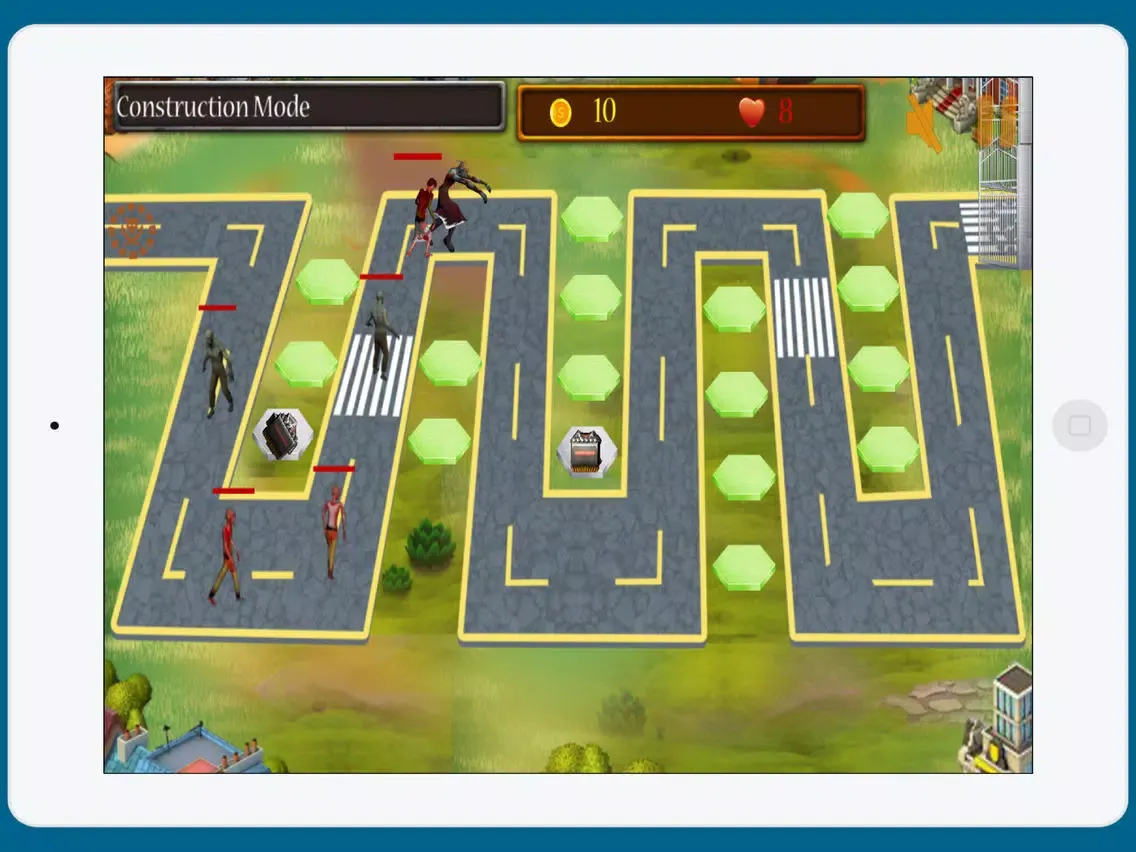 Capturas de tela do Kill those Zombies iPad 
