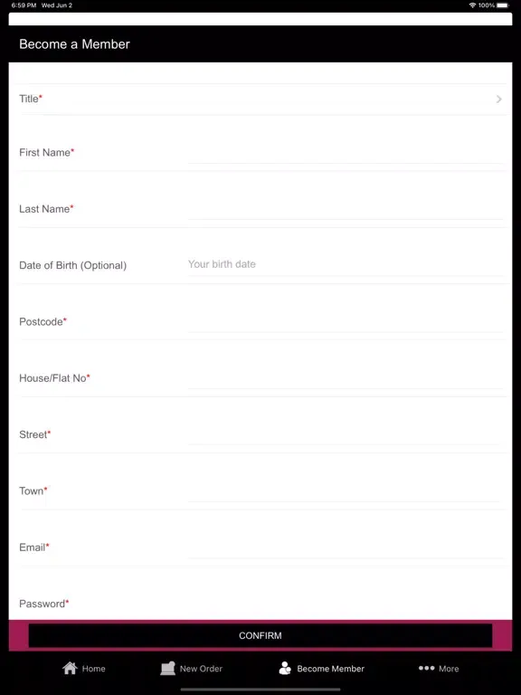 Captures d'écran de Curry House - Online iPad 