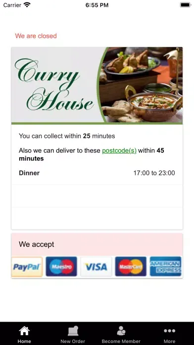 Captures d'écran de Curry House - Online