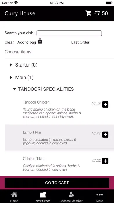 Captures d'écran de Curry House - Online
