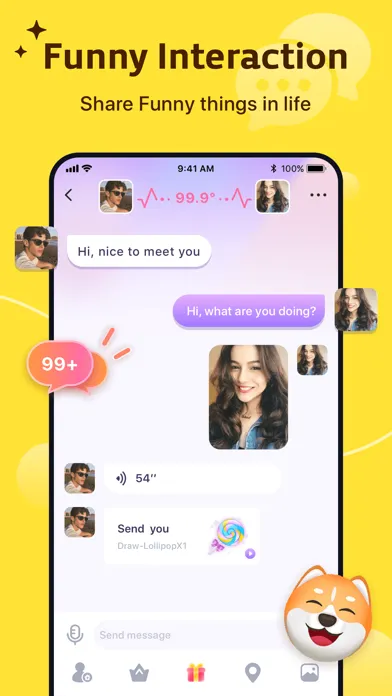 ภาพหน้าจอของ MeYo : Party Video Stream