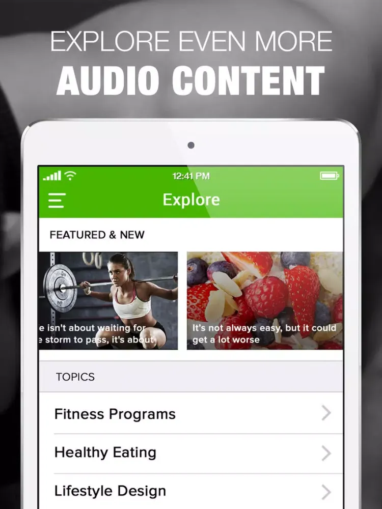 تصاویر Weight Loss, Dieting, Gym Exercises by Brad Newton iPad 