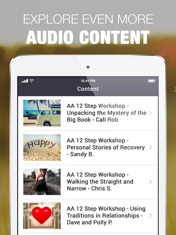Drop the Rock AA Workshops iPad  স্ক্রিনশট