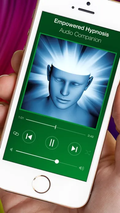 Capturas de pantalla de Empowered Hypnosis Audio Companion Meditation App