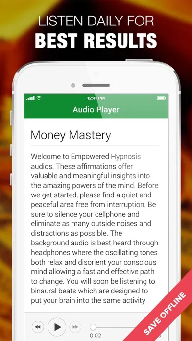 Скриншоты Hypnosis for Money and Career