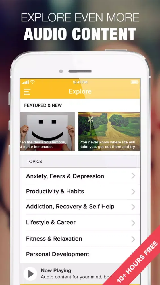 Zrzuty ekranu Be Happy, Confidence & Self Esteem Audio Courses