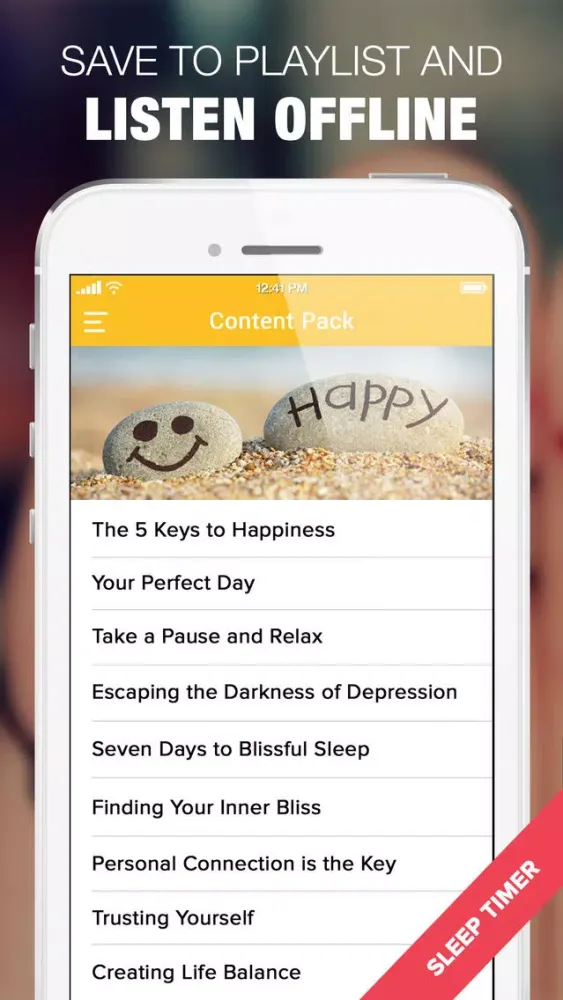 Zrzuty ekranu Be Happy, Confidence & Self Esteem Audio Courses