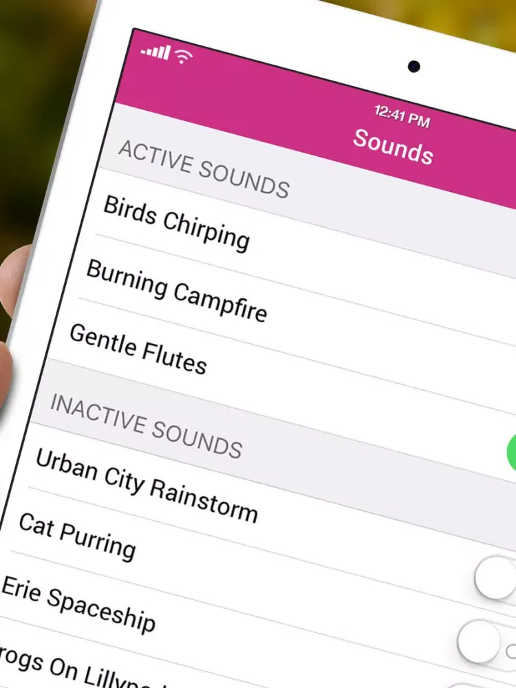 Screenshot di Meditation & Mindfulness Audio Courses & Workshops iPad 