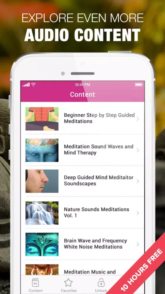 Screenshot di Meditation & Mindfulness Audio Courses & Workshops