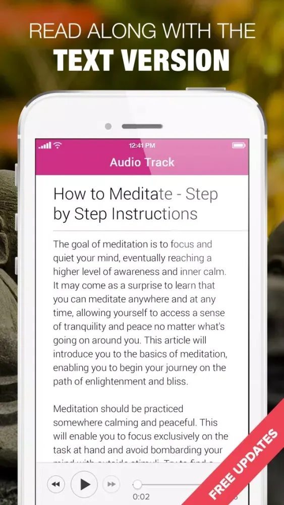 Screenshot di Meditation & Mindfulness Audio Courses & Workshops