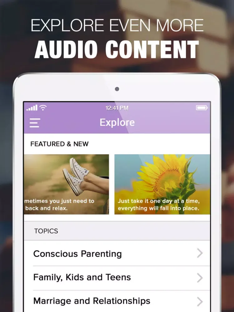 Parenting Tips for Children & Family by Lori Petro iPad  Screenshots