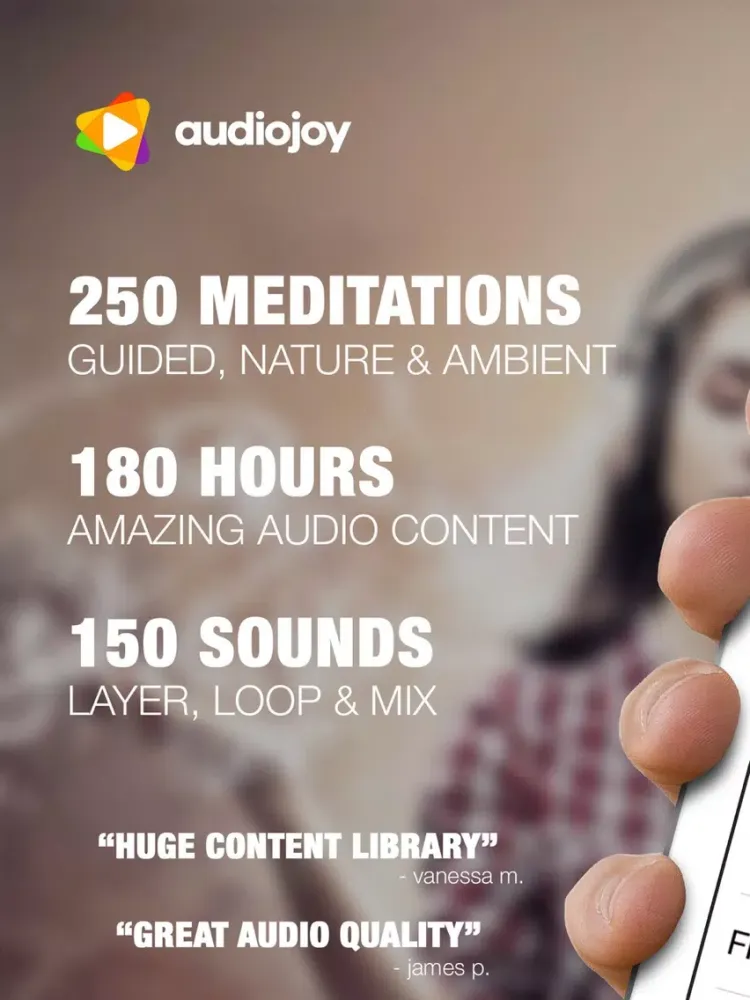Relaxing Meditation Music & Calm Relaxing Sounds iPad  Screenshots
