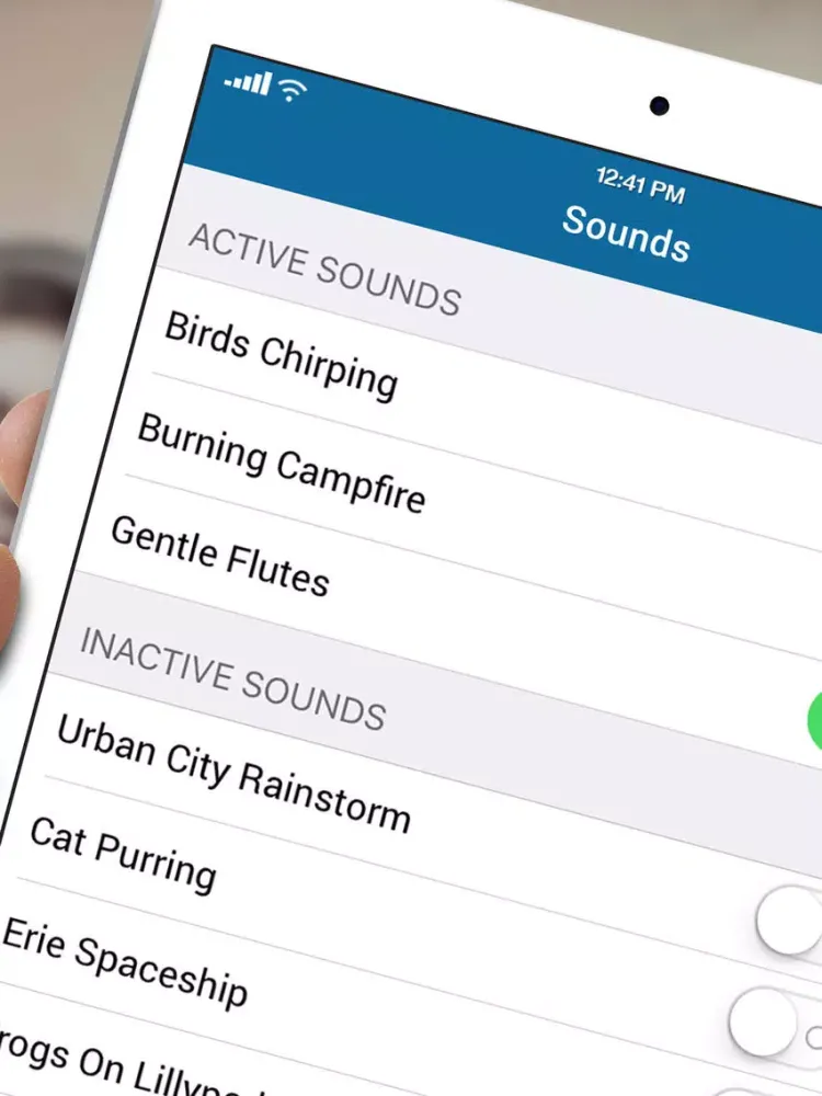 Relaxing Meditation Music & Calm Relaxing Sounds iPad  Screenshots