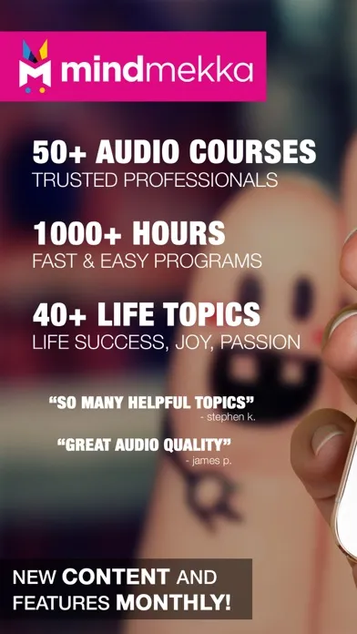 Ảnh chụp màn hình của MindMekka Audio Courses - Motivate Educate Elevate