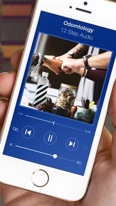 Odomtology AA 12-Step Recovery Audio Companion Screenshots