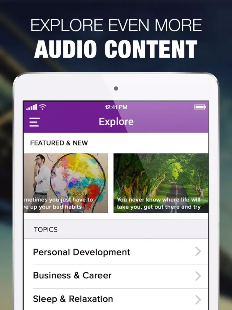 Productivity, Life Goals & How to Break Habits iPad  স্ক্রিনশট