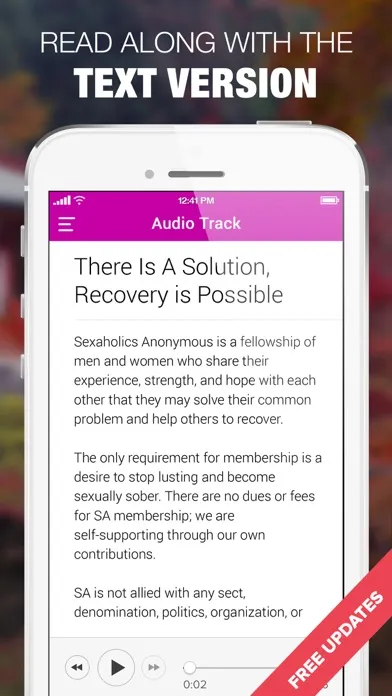 SA,SLAA Sex, Porn Addiction Anonymous Speakers Screenshots