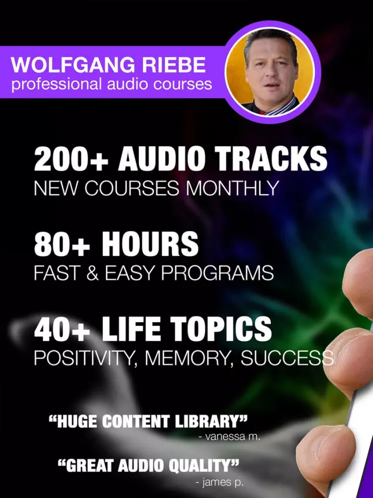 Positive Thinking, Memory, Money by Wolfgang Riebe iPad 應用截圖