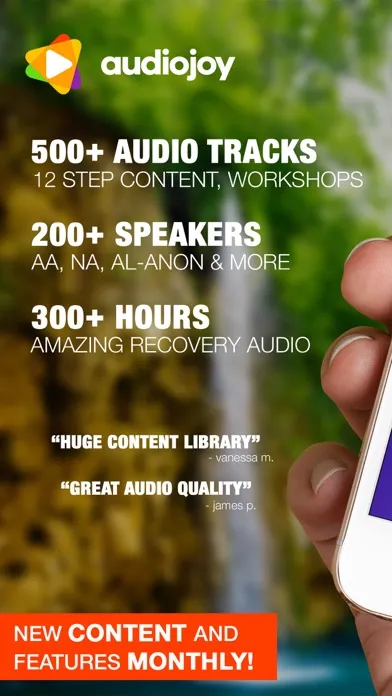 AA Speaker Tapes & 12 Steps Screenshots