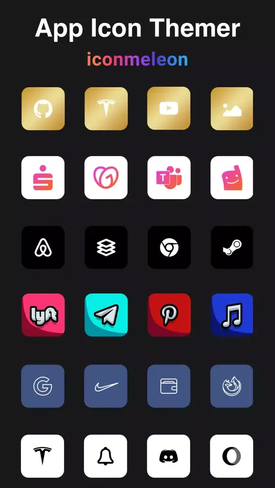 iconmeleon: App Icon Themer应用截图
