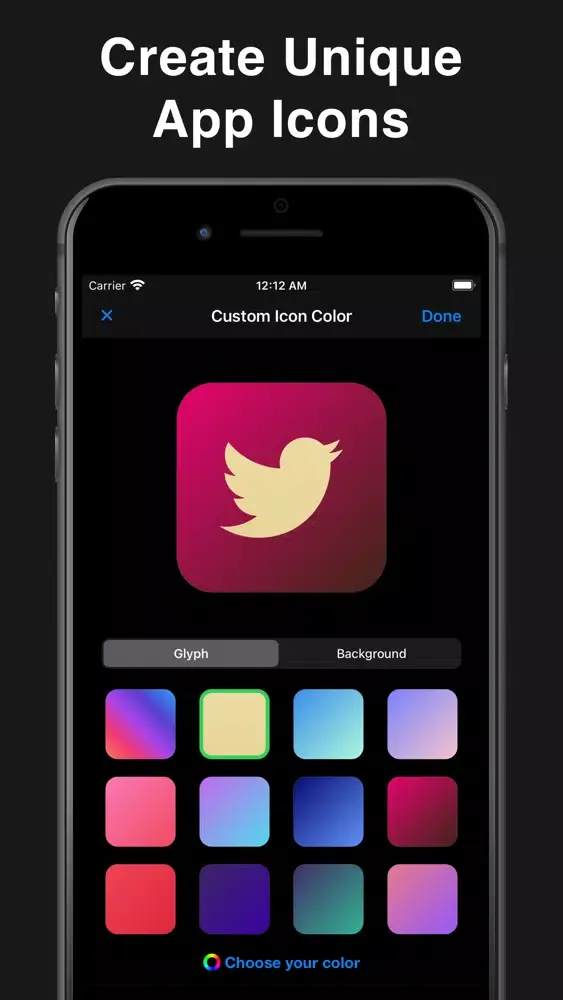 iconmeleon: App Icon Themer应用截图